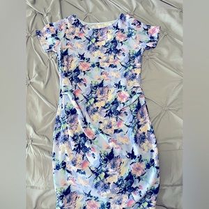 Floral pattern • Maternity dress